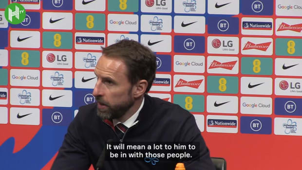 Southgate on Kane equalling Charlton's England record